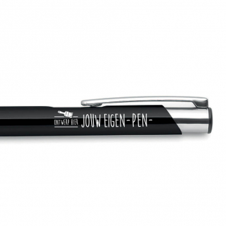Metalen pen met gravure - Eigen design 