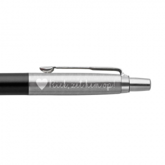 Parker Jotter pen met gravure - Hart