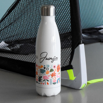 RVS fles 500 ml met een graphic