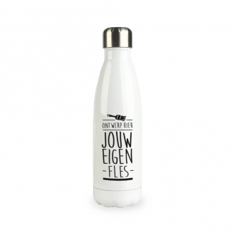 RVS fles 500 ml met een eigen design