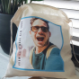 Katoenen rugzak met foto 