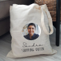 Fairtrade katoenen tas met foto  - Shopping queen