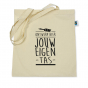 Fairtrade katoenen tas met eigen design 