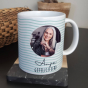 Witte mok met foto